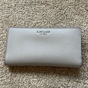 Light Grey Kate Spade Wallet